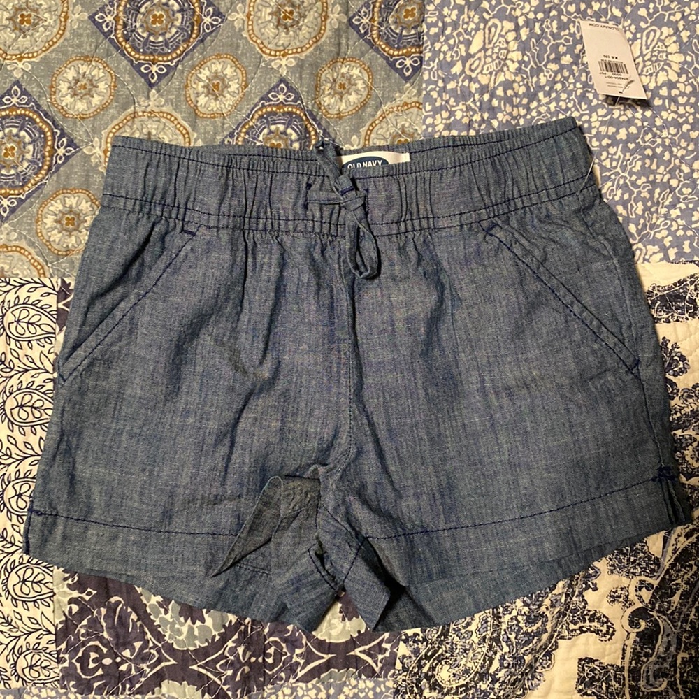 Girls chambray shorts